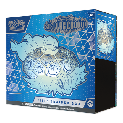 Pokémon TCG: Scarlet & Violet – Stellar Crown Elite Trainer Box Side