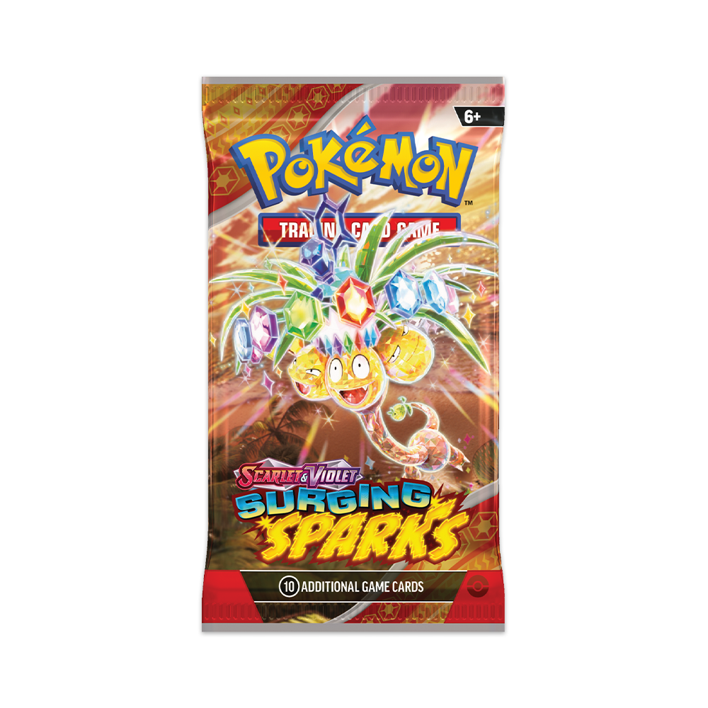 Pokémon TCG: Scarlet & Violet – Surging Sparks Booster Pack - Alolan Exeggutor