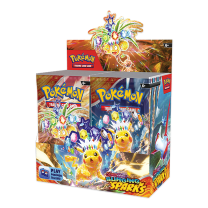 Pokémon TCG: Scarlet & Violet – Surging Sparks Booster Box Display