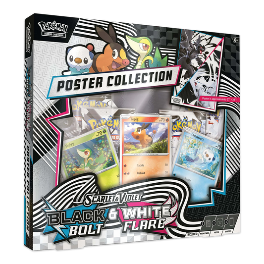 Pokémon TCG: Unova Poster Collection – Black Bolt & White Flare