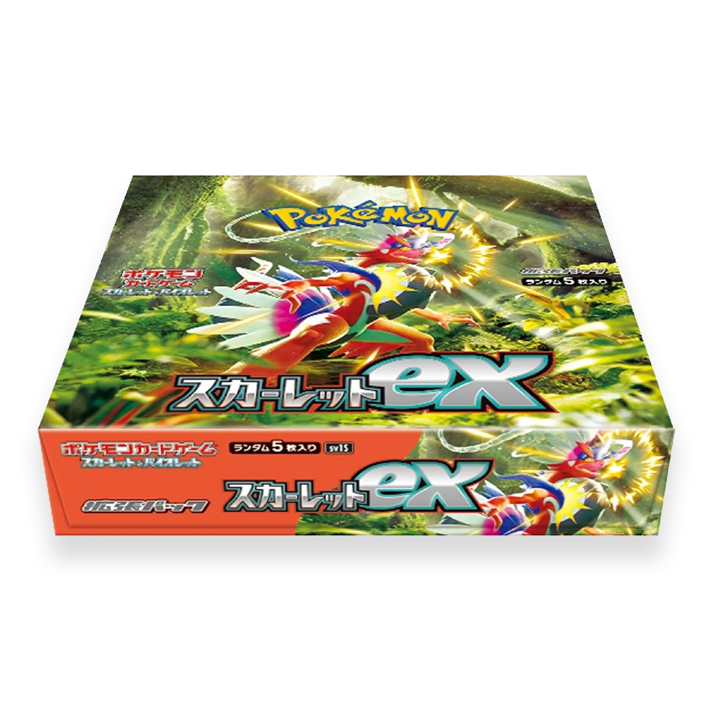 Pokémon TCG: Scarlet ex sv1S Japanese Booster Box Closed