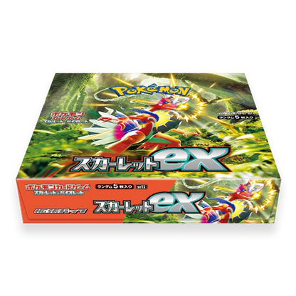 Pokémon TCG: Scarlet ex sv1S Japanese Booster Box Closed