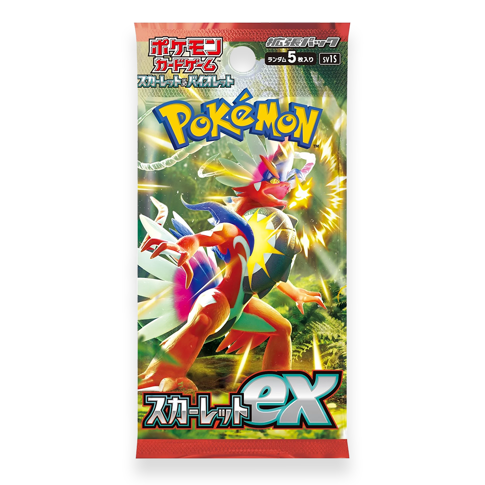 Pokémon TCG: Scarlet ex sv1S Japanese Booster Pack