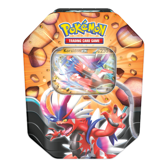 Pokémon TCG: Slashing Legends Tin – Koraidon ex