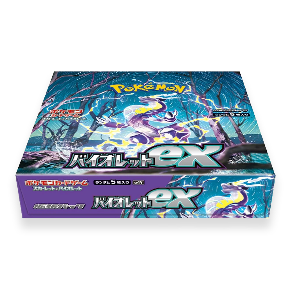 Pokémon TCG: Violet ex sv1V Japanese Booster Box Closed