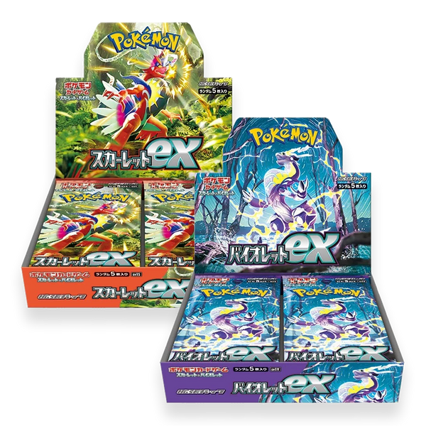 Pokmon TCG: Scarlet ex sv1S & Violet ex sv1V Japanese Booster Box Bun Eclipse Cards Pokmon TCG: Scarlet ex sv1S & Violet ex sv1V Japanese Booster Box Bun Eclipse Cards
