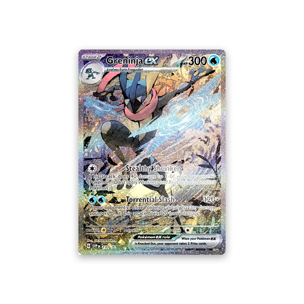 Pokémon TCG: Scarlet & Violet-Shrouded Fable Greninja ex Special Illustration Collection Promo