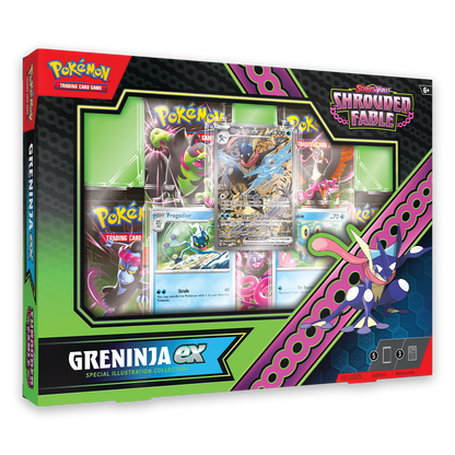 Pokémon TCG: Scarlet & Violet-Shrouded Fable Greninja ex Special Illustration Collection