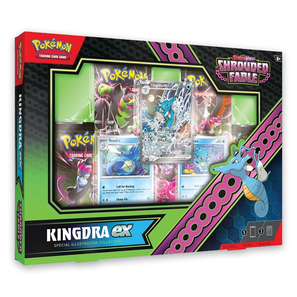 Pokémon TCG: Scarlet & Violet-Shrouded Fable Kingdra ex Special Illustration Collection