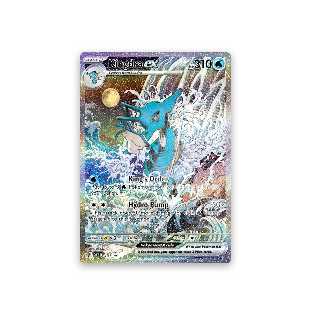 Pokmon TCG: Scarlet & Violet-Shrouded Fable Kingdra ex Special Illust Eclipse Cards Pokmon TCG: Scarlet & Violet-Shrouded Fable Kingdra ex Special Illust Eclipse Cards