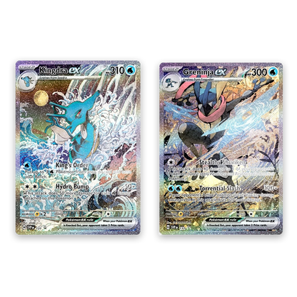 Pokémon TCG: Scarlet & Violet—Shrouded Fable Special Illustration Collection Bundle (Kingdra ex & Greninja ex) Promos