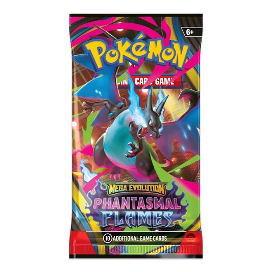 Pokémon TCG: Mega Evolution – Phantasmal Flames Booster Pack - Mega Charizard X