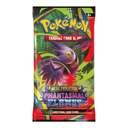 Pokémon TCG: Mega Evolution – Phantasmal Flames Booster Pack - Mega Gengar X