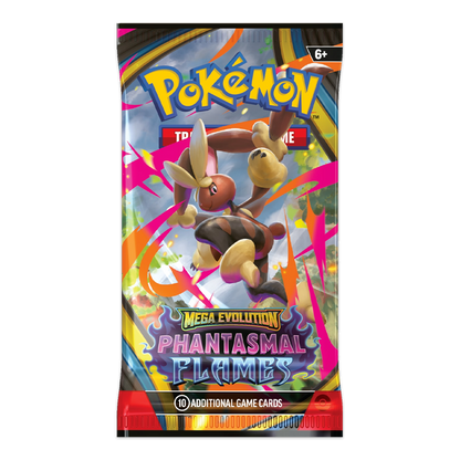 Pokémon TCG: Mega Evolution – Phantasmal Flames Booster Box Display