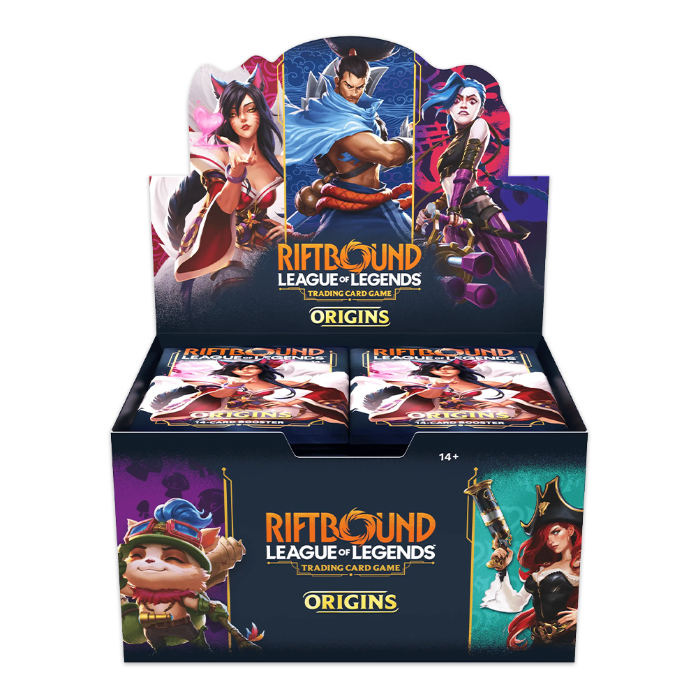 Riftbound: League of Legends TCG – Origins Booster Display