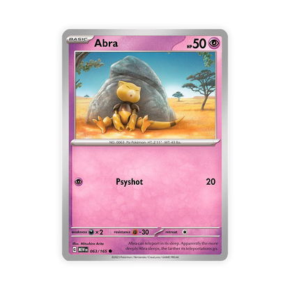 Pokémon TCG: Scarlet & Violet—151 Collection—Alakazam ex - Abra Promo