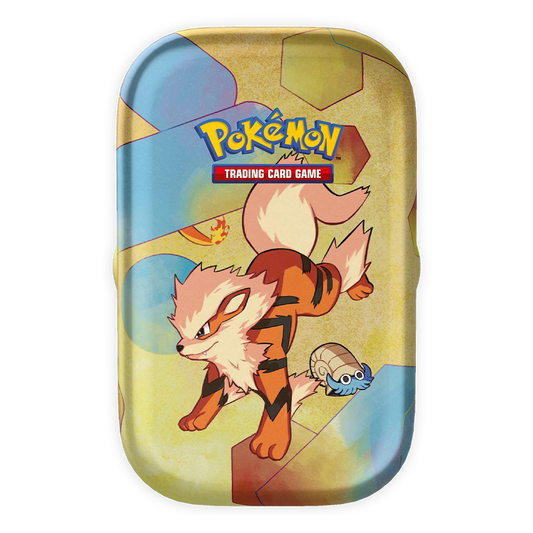 Pokémon TCG: Scarlet & Violet-151 Mini Tin (Arcanine and Omanyte)