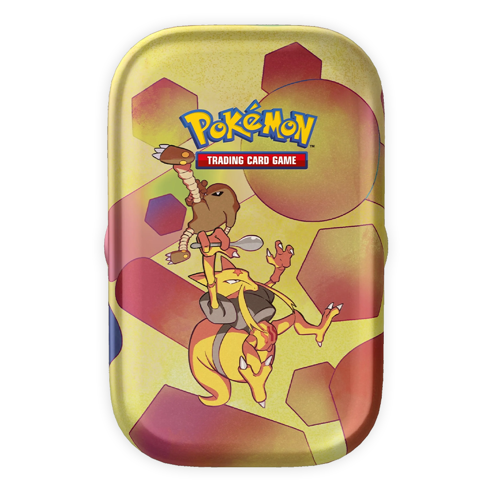 Pokémon TCG: Scarlet & Violet-151 Mini Tin (Kadabra & Hitmonlee)