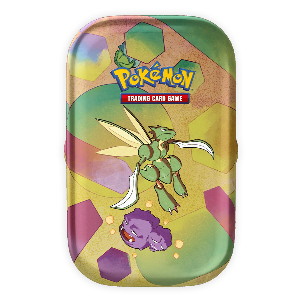 Pokémon TCG: Scarlet & Violet-151 Mini Tin (Scyther & Weezing ...