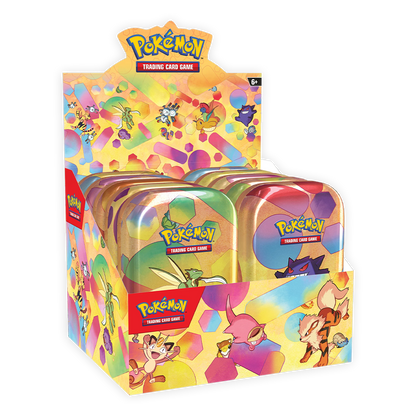 Pokémon TCG: Scarlet & Violet-151 Mini Tin Display - Set of 10 - Sealed Case Display