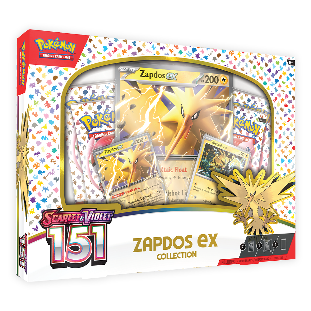 Pokémon TCG: Scarlet & Violet—151 Collection—Zapdos ex!