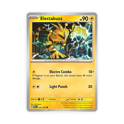 Pokémon TCG: Scarlet & Violet—151 Collection—Zapdos ex! Electabuzz Promo