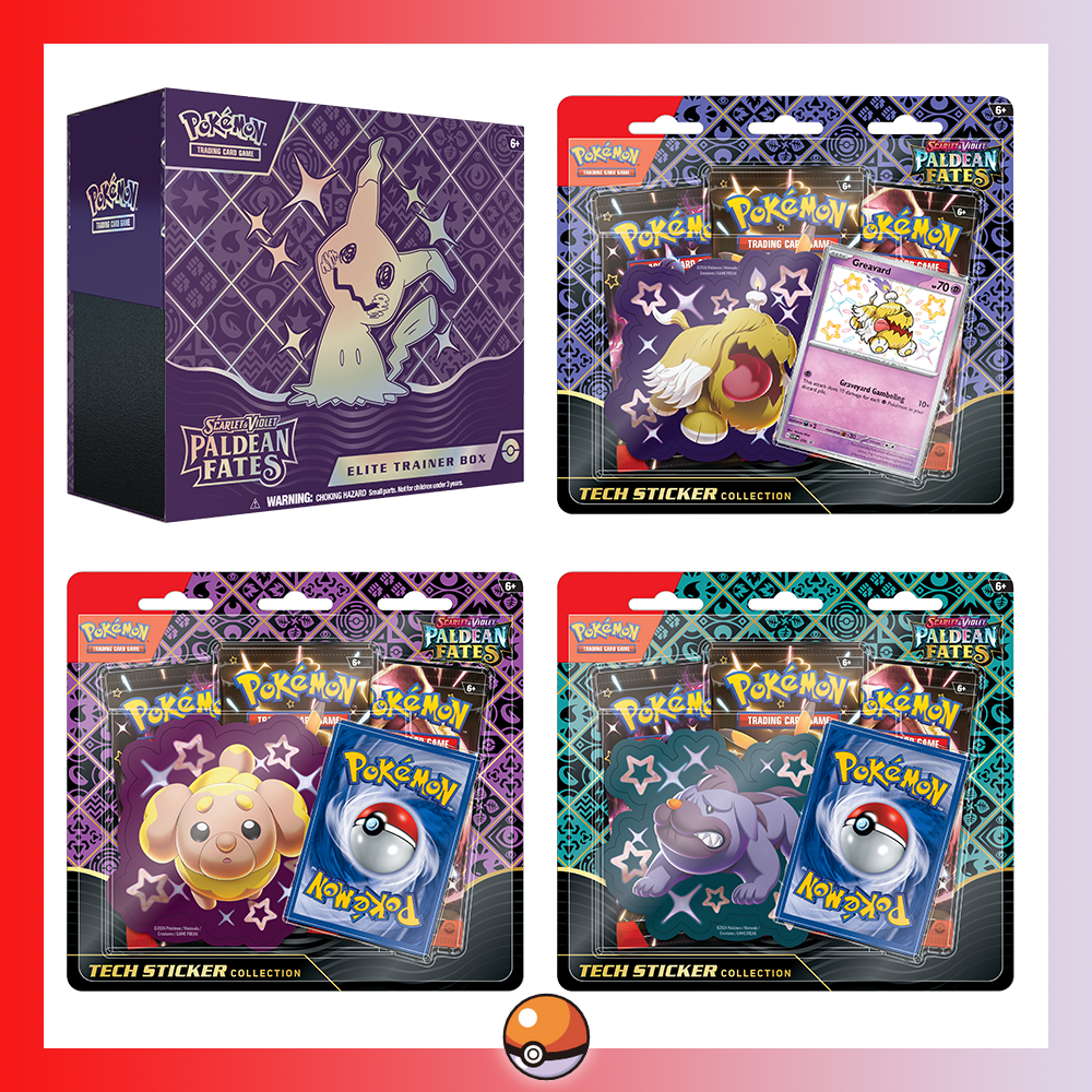 Pokémon TCG: Scarlet & Violet — Paldean Fates Wave 1 Bundle