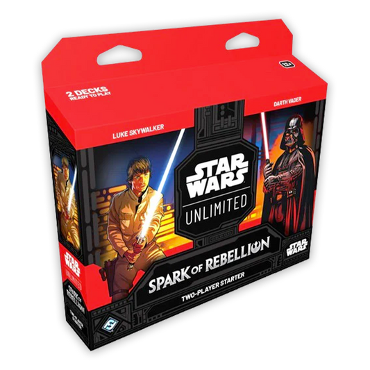 Star Wars: Unlimited – Spark of Rebellion Two-Player Starter - Luke Skywalker & Darth Vader