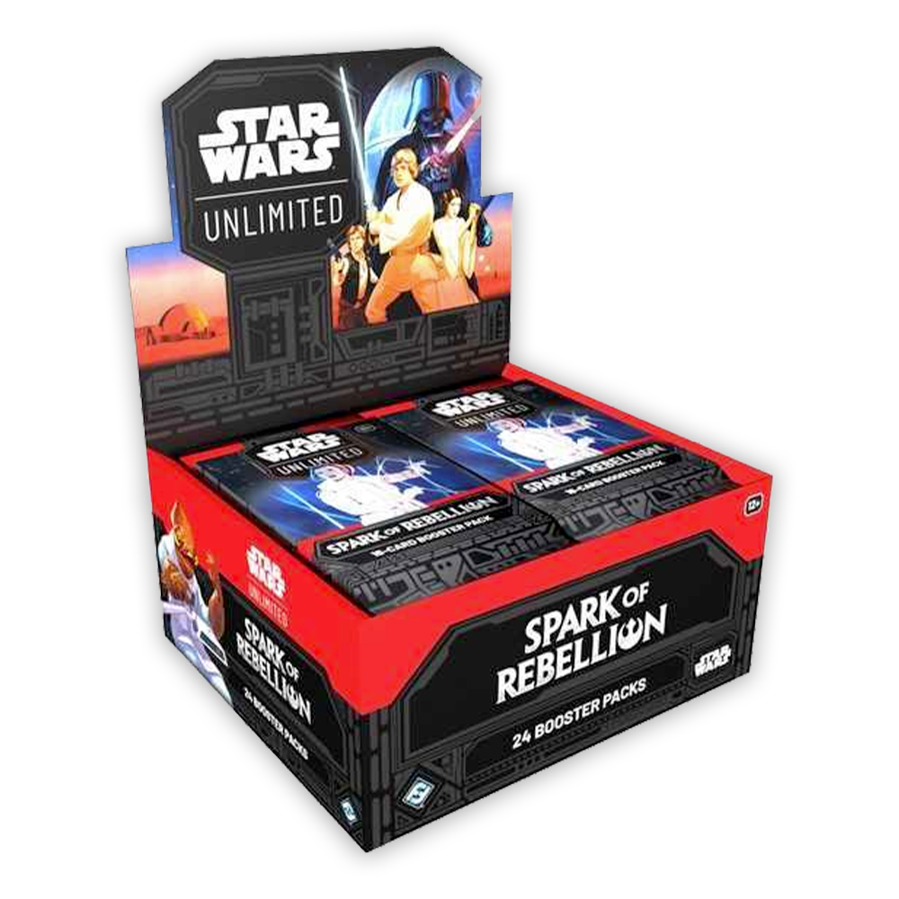 Star Wars: Unlimited – Spark of Rebellion Booster Box Display