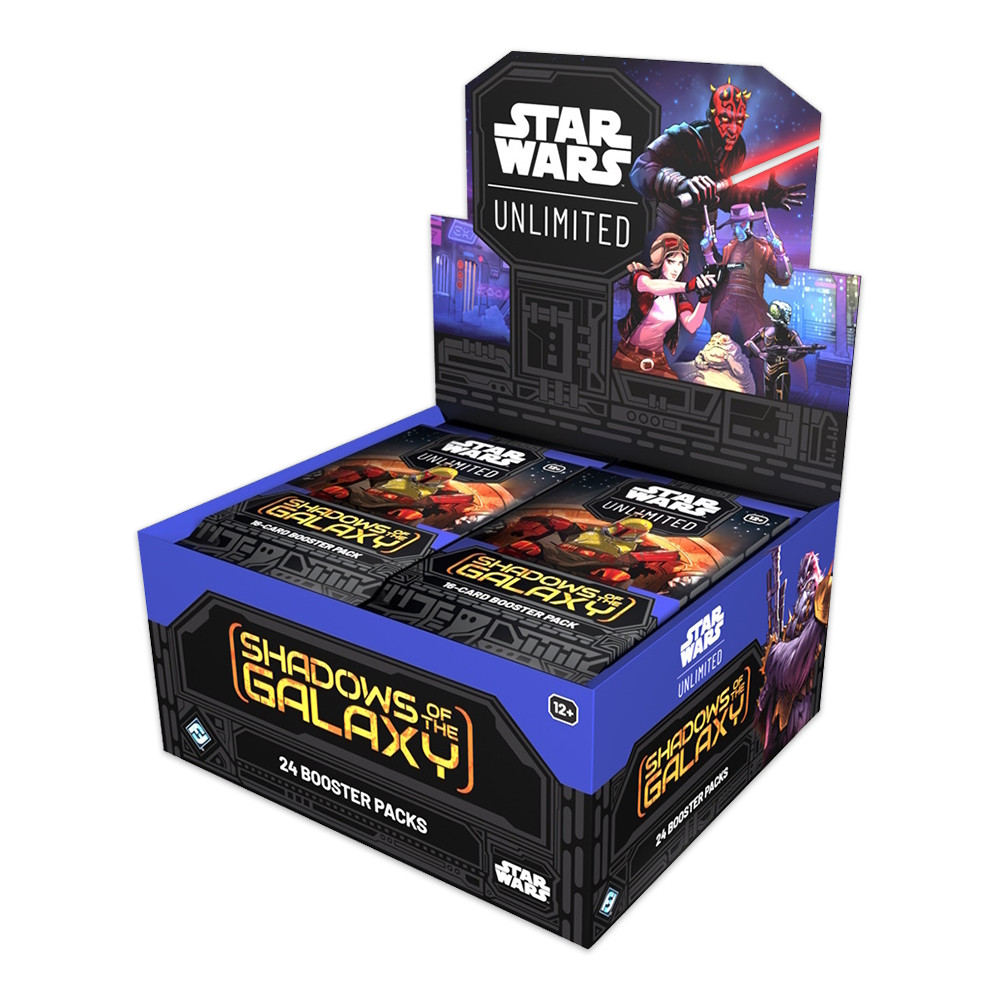 Star Wars™: Unlimited – Shadows of the Galaxy Booster Box Display