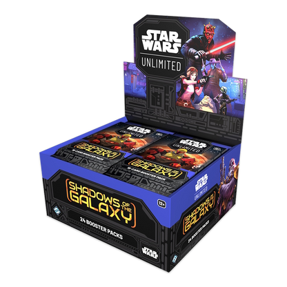 Star Wars™: Unlimited – Shadows of the Galaxy Booster Box Display