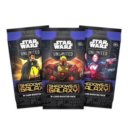 Star Wars™: Unlimited – Shadows of the Galaxy Booster Packs]