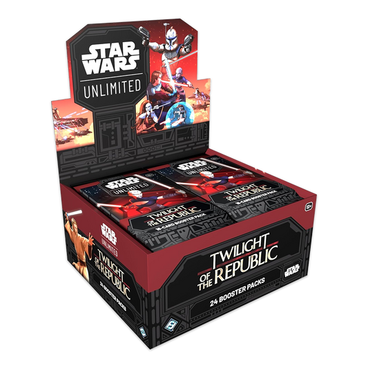 Star Wars: Unlimited – Twilight of the Republic Booster Box Display