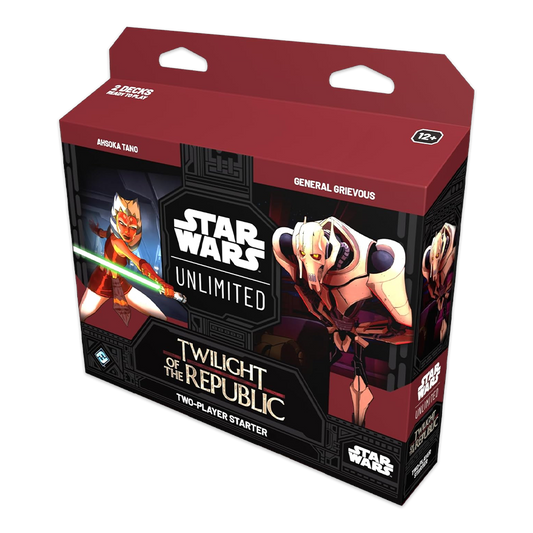 Star Wars: Unlimited – Twilight of the Republic Two-Player Starter Deck - Ahsoka Tano & General Grievous