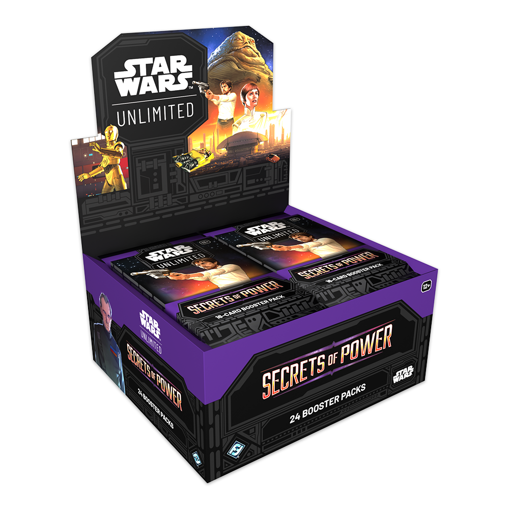 Star Wars: Unlimited – Secrets of Power Booster Box Display