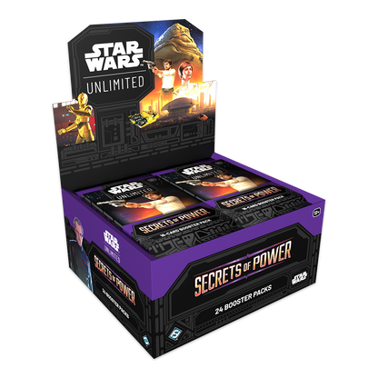 Star Wars: Unlimited – Secrets of Power Booster Box Display