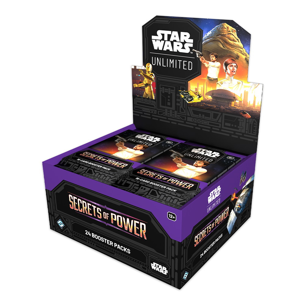 Star Wars: Unlimited – Secrets of Power Booster Box Display