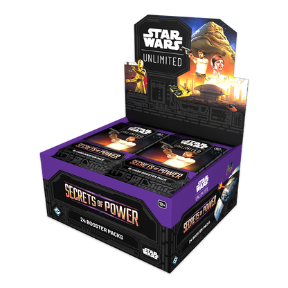 Star Wars: Unlimited – Secrets of Power Booster Box Display