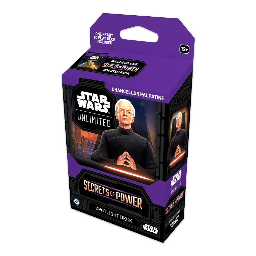 Star Wars: Unlimited – Secrets of Power Spotlight Deck – Chancellor Palpatine