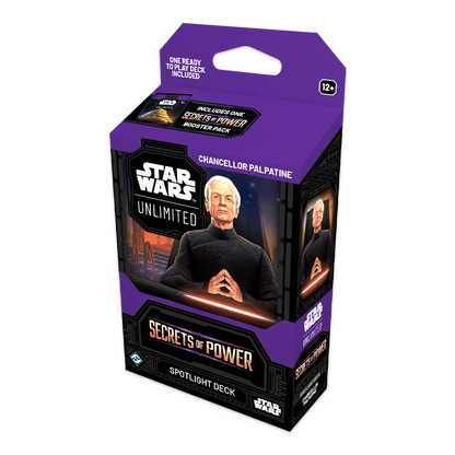 Star Wars: Unlimited – Secrets of Power Spotlight Deck – Chancellor Palpatine