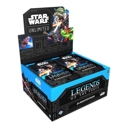 Star Wars: Unlimited – Legends of the Force Booster Box Display