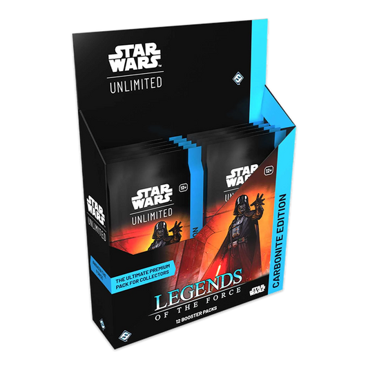 Star Wars: Unlimited – Legends of the Force Carbonite Booster Box Display 