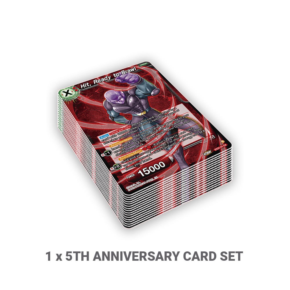 Dragon Ball Super CG: 5th Anniversary Set [DBS-BE21] - Anniversary Deck