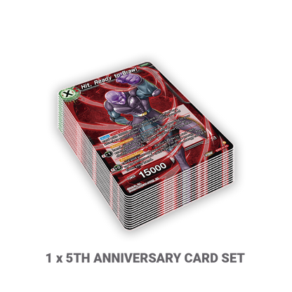 Dragon Ball Super CG: 5th Anniversary Set [DBS-BE21] - Anniversary Deck