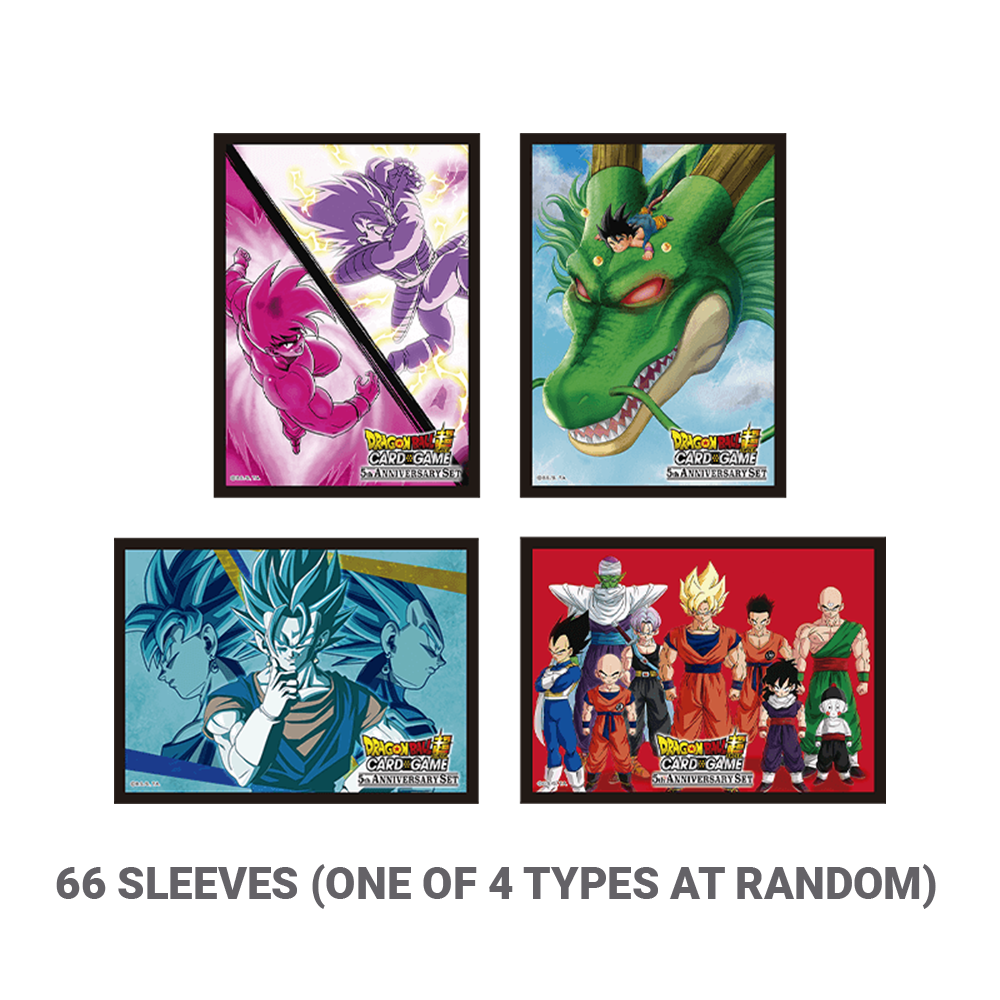 Dragon Ball Super CG: 5th Anniversary Set [DBS-BE21] Sleeves