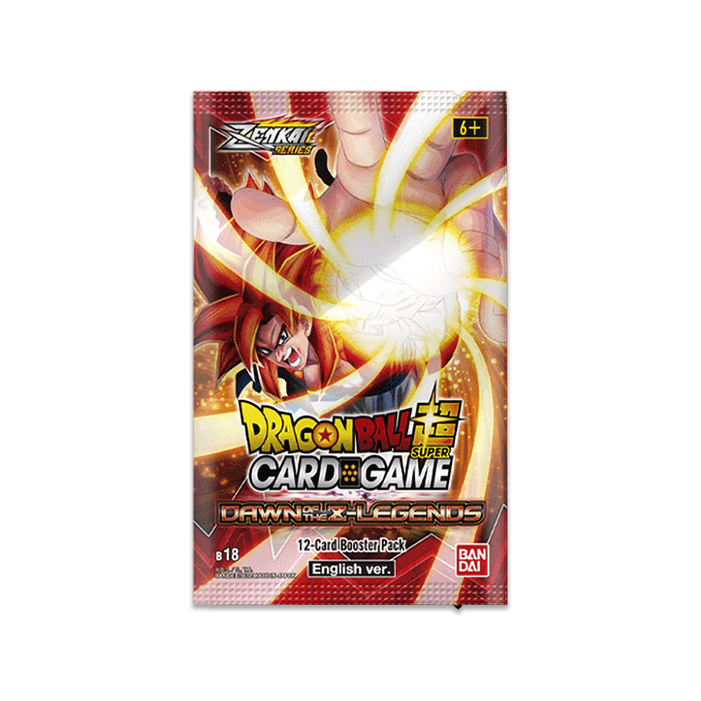 Dragon Ball Super CG Zenkai Series Dawn of the Z-Legends [B18] Booster Pack