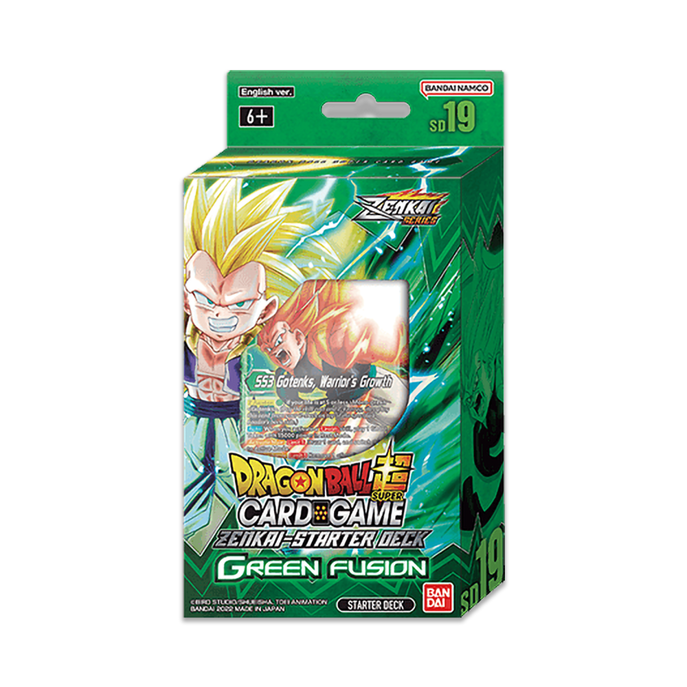 Dragon Ball Super CG Zenkai Starter Deck 19 – GREEN FUSION - [DBS-SD19]