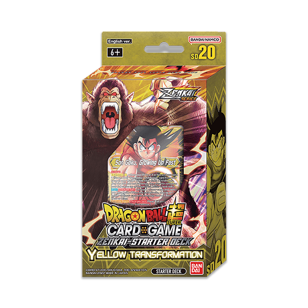 Dragon Ball Super CG Zenkai Starter Deck 20 – YELLOW TRANSFORMATION - [DBS-SD20]