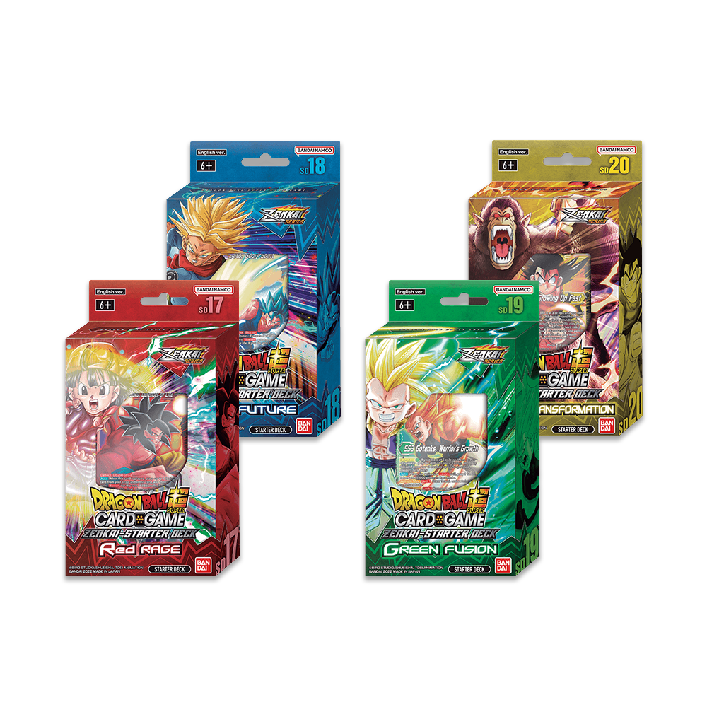 Dragon Ball Super CG Zenkai Starter Deck Bundle