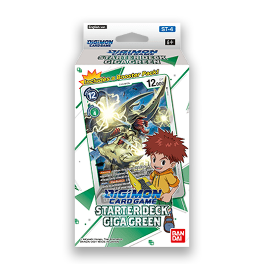 Digimon Card Game: Starter Deck - GIGA GREEN (ST-4)